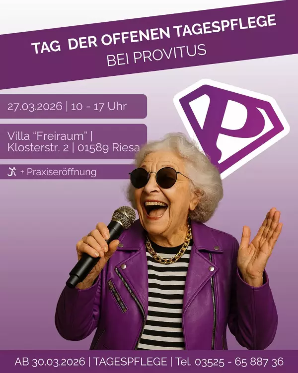 Neugierig, wie moderne Tagespflege aussieht? Dann kommen Sie vorbei und ler ...